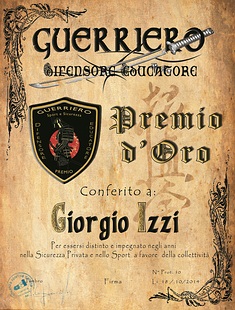 Pergamena Guerriero Izzi Giorgio